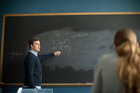 Lehigh graduate student teaching mathematics