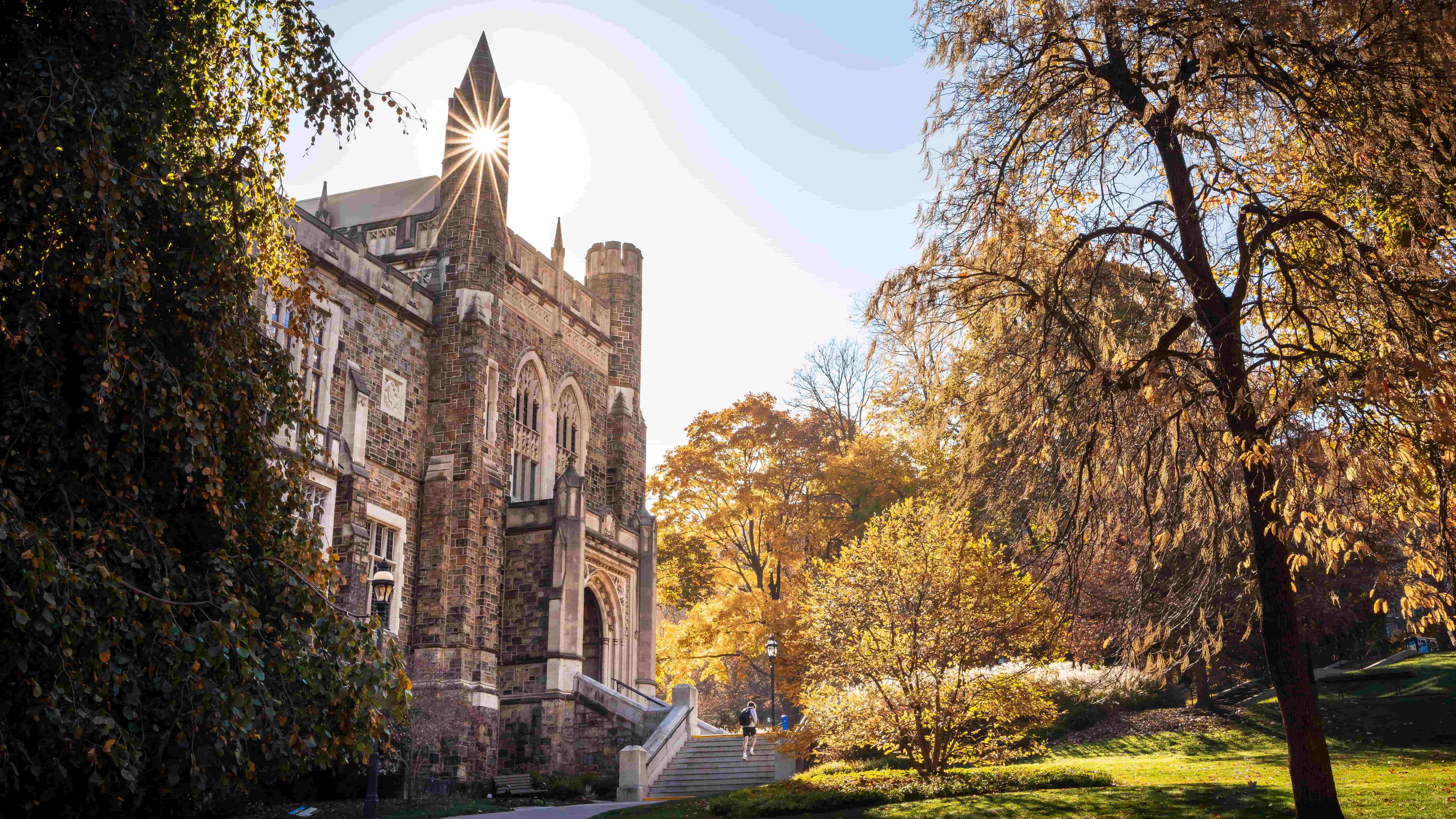 research @ Lehigh" written in a bold, hand-drawn cursive font using thick black lines...